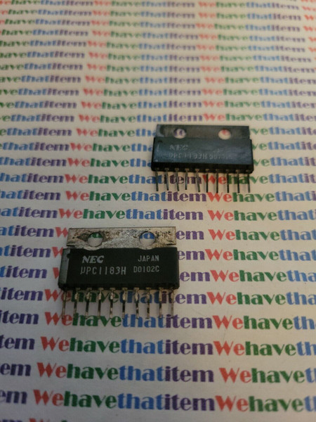 UPC1183H/ PART MARKED  / IC / SIP / 2 PIECES (qzty)