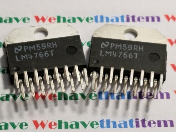 LM4766T / IC / SIP / 2 PIECES (QZTY)