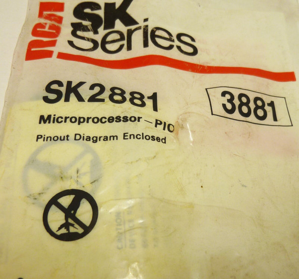 SK2881 /COMPARABLE TO ECG3881, NTE3881, MICROPROCESSOR / 1 PIECE /  (qzty)