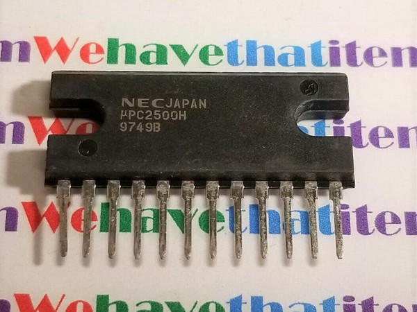 UPC2500H / IC / SIP / 1 PIECE  (qzty)