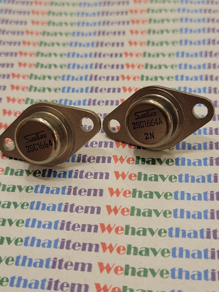 2SC1664 / TRANSISTOR / TO3 / 2 PIECES (qzty)