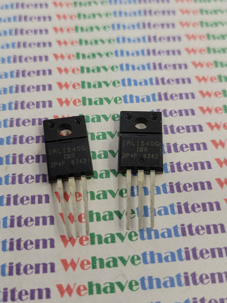 IRL540G / FET / TO220 / 2 PIECES (qzty)