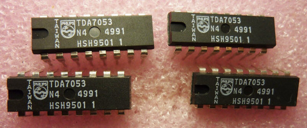 TDA7053 / IC / DIP / 4 PIECES (QZTY)