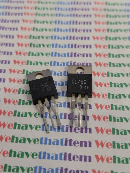 2SC1756 / TRANSISTOR / 2  PIECES (qzty)