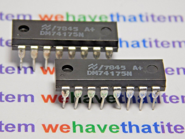 DM74175N / DM7845N / IC / DIP / 2 PIECES (qzty)