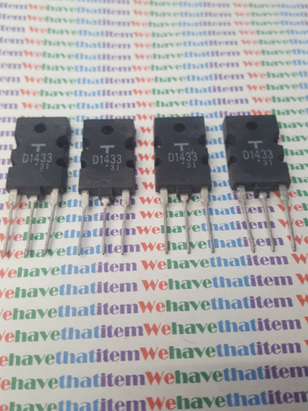 2SD1433 / TRANSISTOR / 4 PIECES / (qzty)