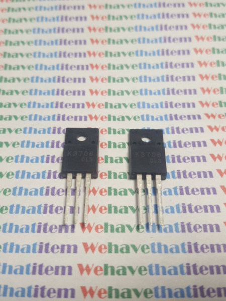 2SK3706 / TRANSISTOR / 2 PIECES (qzty)