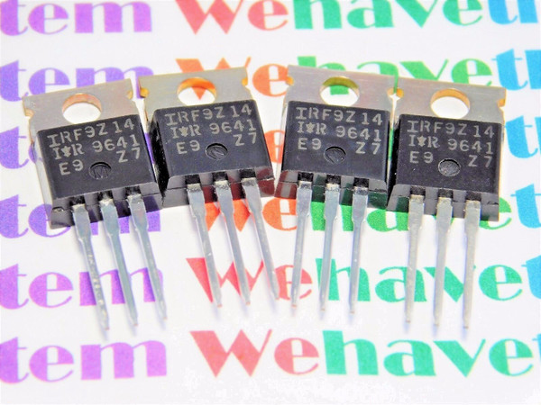 IRF9Z14 / MOSFET / TO220 / 4 PIECES (qzty)