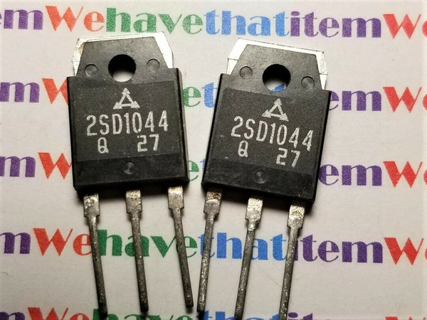2SD1044 / TRANSISTOR /  TO3P / 2 PIECES (qzty)