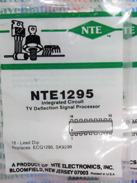 NTE1295 / COMPARABLE TO ECG1295 / IC / 18 PIN DIP / 2 PIECES (qzty)