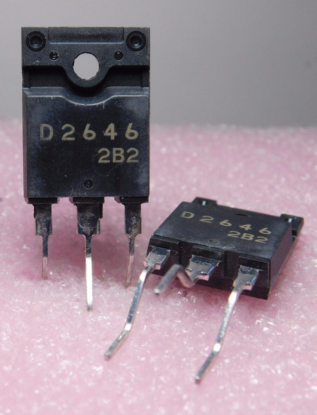2SD2646 / D2646 / TRANSISTOR  / TO3P / 2 PIECES (qzty)