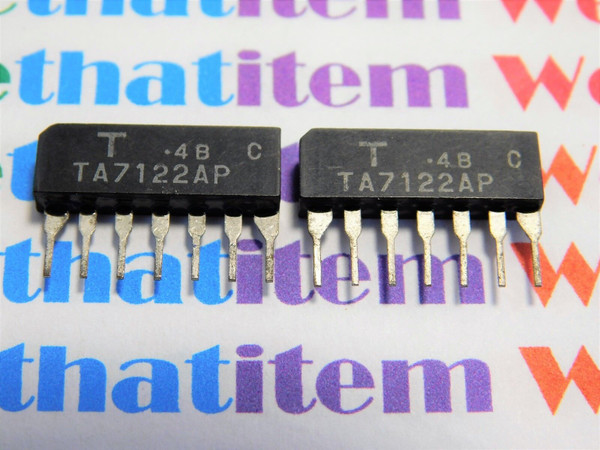 TA7122AP / CROSSES TO NTE1085, ECG1085 / IC / SIP / 2 PIECES (QZTY)