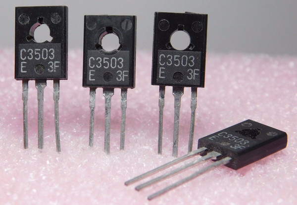  2SC3503 / C3503 / TRANSISTOR / TO126 / 4 PIECES (qzty)