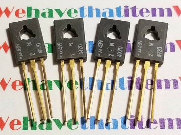 2N4920 / TRANSISTOR / TO225 / 4 PIECES (qzty)