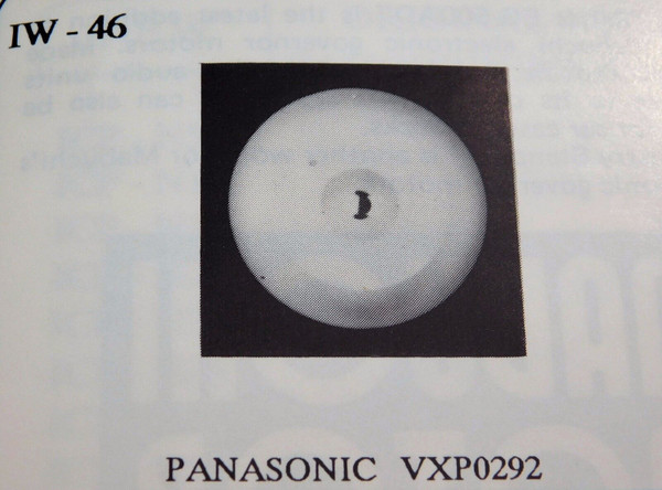  IDLER / IW46 / PANASONIC# VXP0292 / 1 PIECE / qzty
