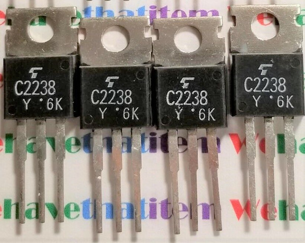 2SC2238 / TRANSISTOR / TO220 / 4 PIECES (QZTY)