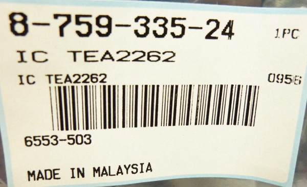TEA2262 / SONY # 8-795-335-24 / DIP / IC / 2 PIECES (QZTY)
