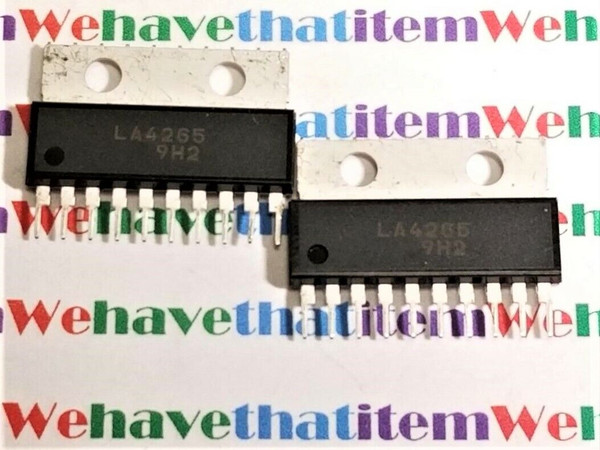 LA4265 / IC / SIP / UNMARKED / 2 PIECES (qzty)
