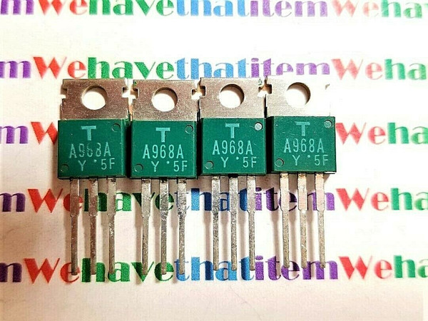 2SA968A / TRANSISTOR / TO220 / 4 PIECES (qzty)