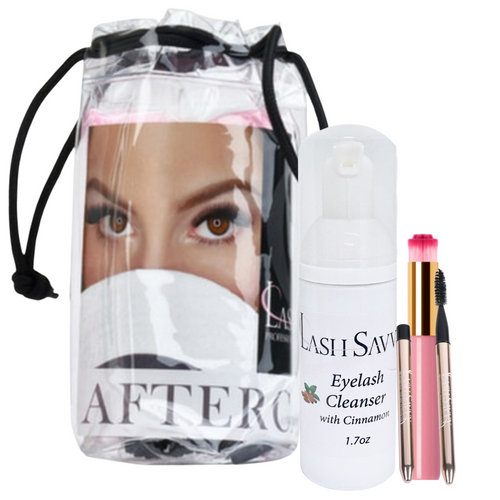 eyelash extension aftercare kit