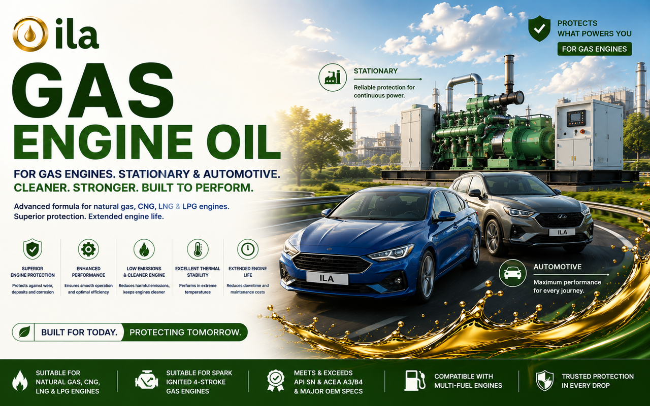 Gas Engine Oil