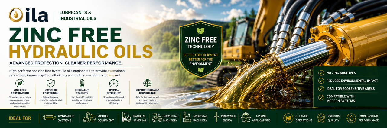 Zinc-Free Hydraulic Oil