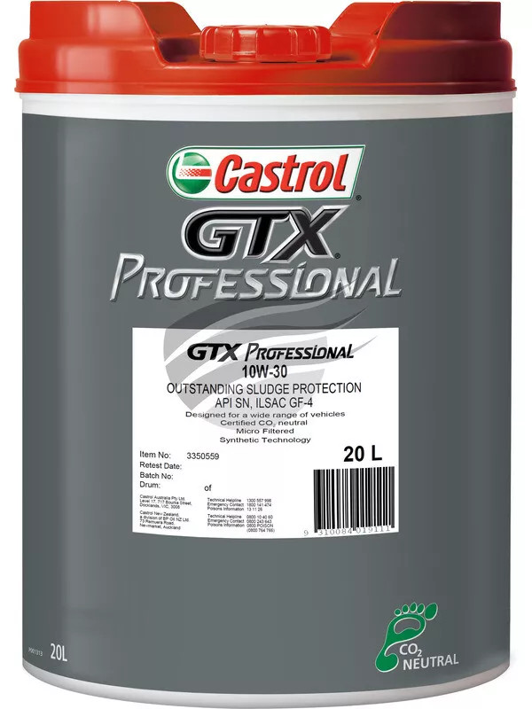 Castrol GTX PROF 10WÂ30 20L | Oila
