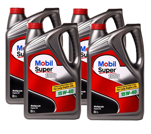 Mobil SUPER 1000 X2 15W40 4X5L