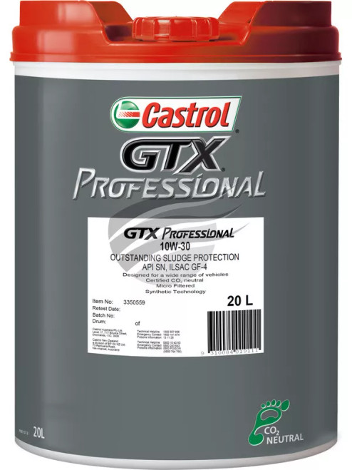 Castrol GTX PROF 10W30 20L