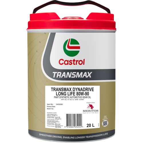 Castrol TRANS DYNADRIVE LL 80W90_20L