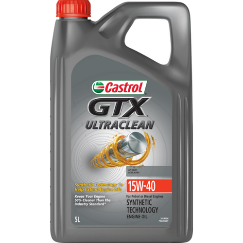 Castrol GTX ULTRACLEAN 15W40 5.5L