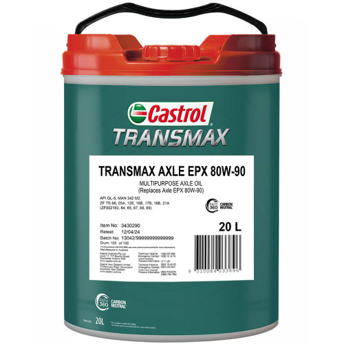 Castrol AXLE EPX 80W90 20L