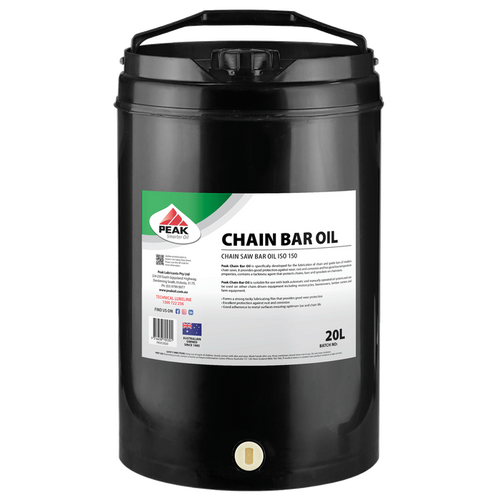PEAK 20L Chain Bar Oil ISO 150