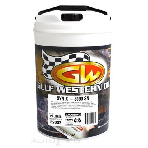 Gulf Western SYN-X 3000 10W40 SN/CF A3/B4 (20L)