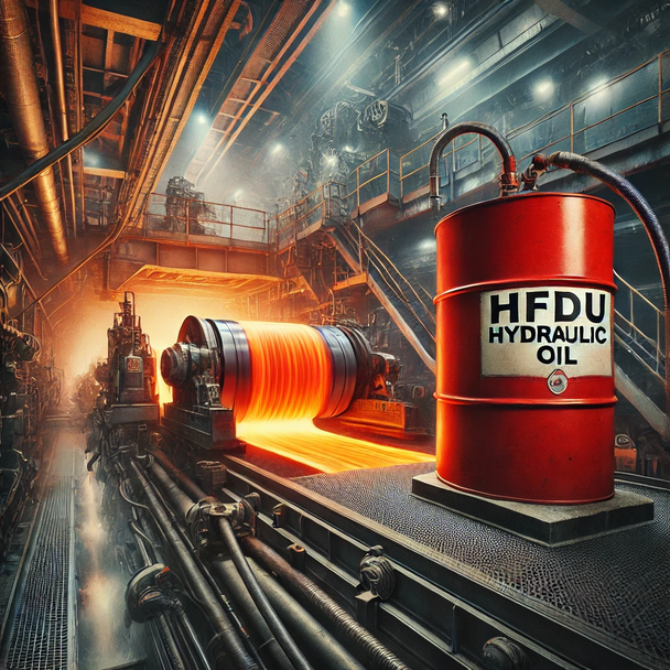 What are fire-resistant hydraulic oils and how are they classified?