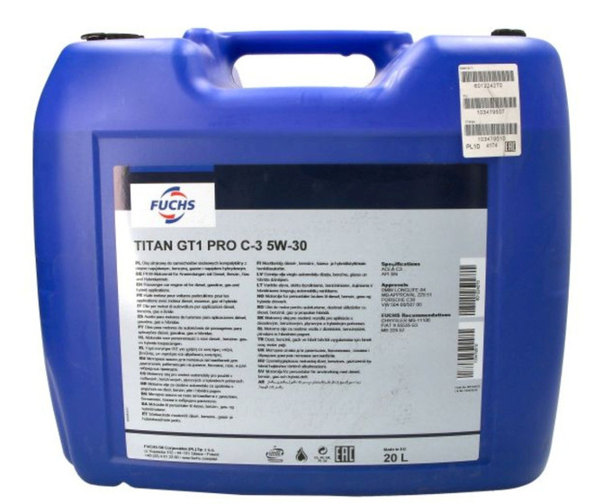 Fuchs TITAN GT1 PRO C-3 5W-30_20L
