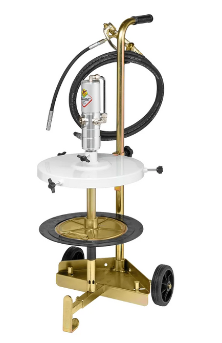64033 - Portable, Air Operated Grease Pump Trolley Kit for 20kg Drums