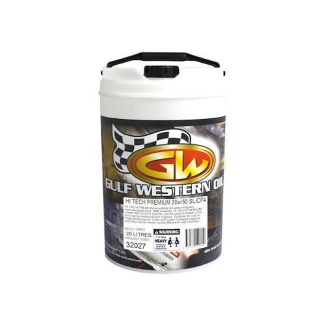 Gulf Western HI TECH PREMIUM 20W50 SN/CF 20L