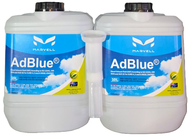AdBlue Marvell (DEF) 2x10L  ISO 22241 - AUS 32- DIN70070