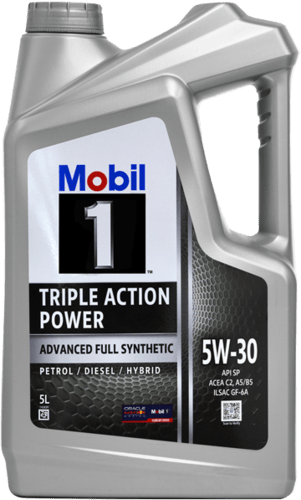 MOBIL 1 Triple Action Power 5W30 Petrol Diesel Hybrid Engine