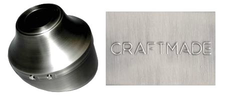 Craftmade SA130BN Slope Ceiling Adapter in Brushed Satin Nickel