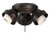 3 Light Fitter, ABZ W/ 3x8.5w LED