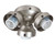 3 Light Fitter, CH W/ 3x8.5w LED