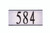 Craftmade AP1000-FB-LED LED Illuminated Address Plaque in Flat Black (Numbers Sold Separately)
