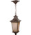 Argent 1 Light Pendant in Aged Bronze with Champagne Frost Glass