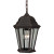 Craftmade Z151-RT Straight Glass Cast 1 Light Outdoor Pendant in Rust
