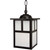 Mission 1 Light Pendant in Burnished Copper with Frosted Glass