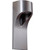 Fusion 1 Light Small LED Outdoor Pocket Sconce in Satin Aluminum