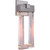 Cantrell Large LED Wall Mount in Satin Aluminum