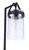 Craftmade ZA3315-MN Franklin 1 Light Outdoor Post Mount in Midnight